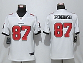 Women Nike Tampa Bay Buccaneers 87 Gronkowski White Alternate Vapor Limited Jersey,baseball caps,new era cap wholesale,wholesale hats